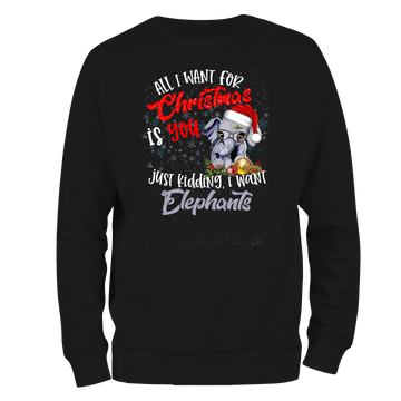Elephant Christmas Jumper