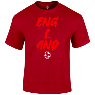 Funny Football T Shirts - England Fan T Shirt