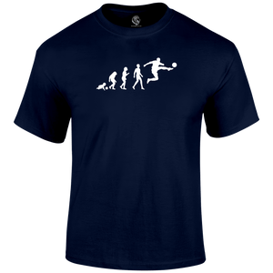 Evolution Of Football T Shirt