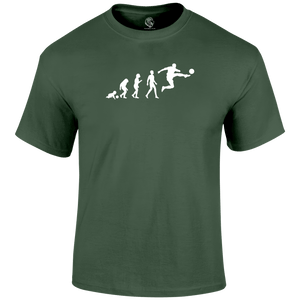 Evolution Of Football T Shirt