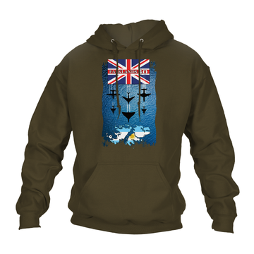 Falklands Aircraft Legends Hoodie - SALE