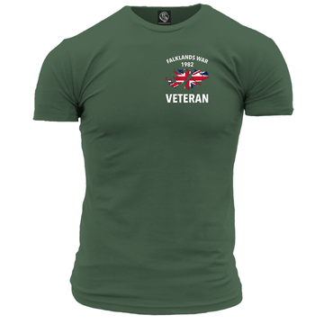 Falklands Veteran (C) T Shirt