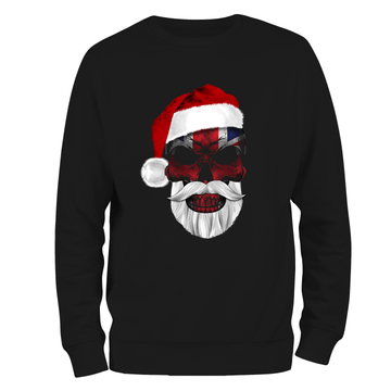 Flag Skull Christmas Jumper