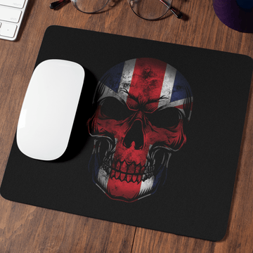 Flag Skull Mouse Mat