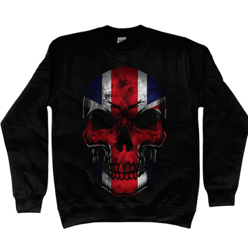 Flag Skull Unisex Sweatshirt