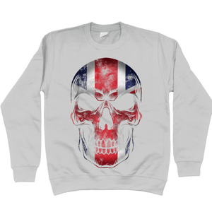 Flag Skull Unisex Sweatshirt