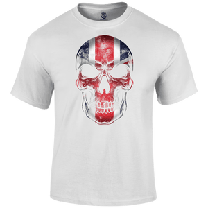 Flag Skull T Shirt