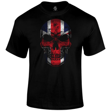 Flag Skull T Shirt