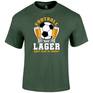 Football And Lager T Shirt
