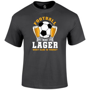 Football And Lager T Shirt