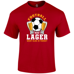 Football And Lager T Shirt