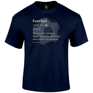 Funny Football T Shirts dictionary Definition