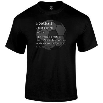 Funny Football T Shirts dictionary Definition