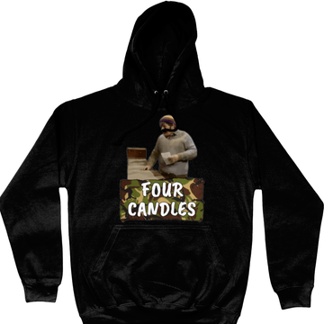 funny Hoodie Four Candles