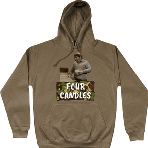 funny Hoodie Four Candles