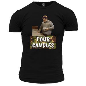 Four Candles Unisex T Shirt