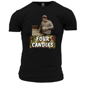 Four Candles Unisex T Shirt