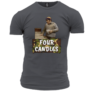 Four Candles Unisex T Shirt