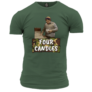 Four Candles Unisex T Shirt