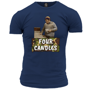 Four Candles Unisex T Shirt