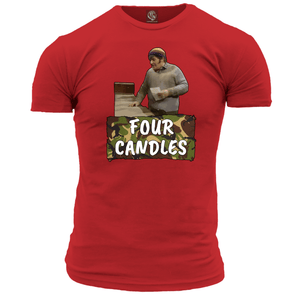 Four Candles Unisex T Shirt