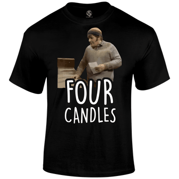 Four Candles T Shirt