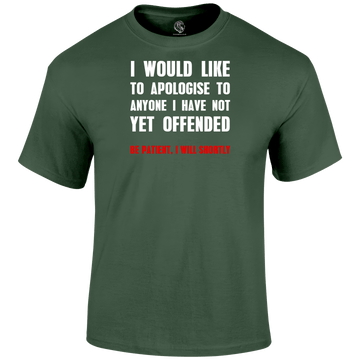 Apologise T Shirt