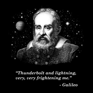 Science T Shirt Galileo Quote