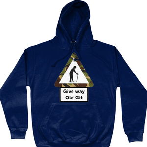 Veteran Hoodie Give Way Old Git