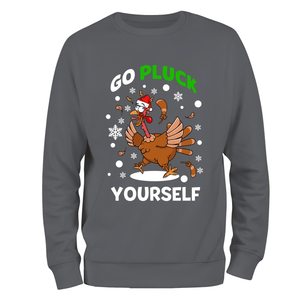 Go Pluck Yourself Christmas Jumper