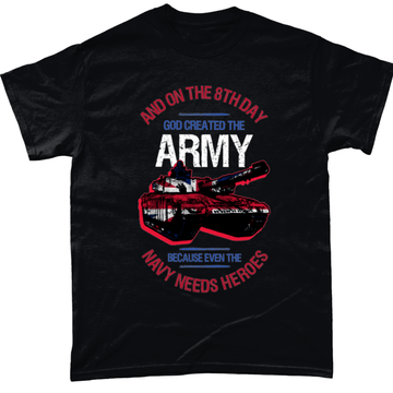 God Created The Army Unisex T Shirt