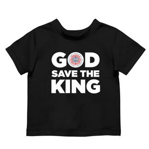 God Save The King Emblem Kids Shirt