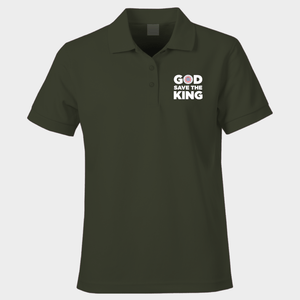 God Save The King Emblem Polo Shirt