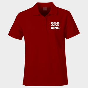 God Save The King Emblem Polo Shirt