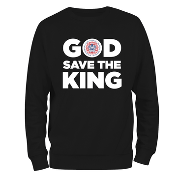 God Save The King Emblem Sweatshirt