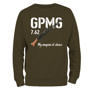 GPMG, My Weapon Of Choice Sweatshirt