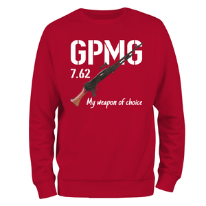 GPMG, My Weapon Of Choice Sweatshirt