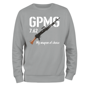 GPMG, My Weapon Of Choice Sweatshirt