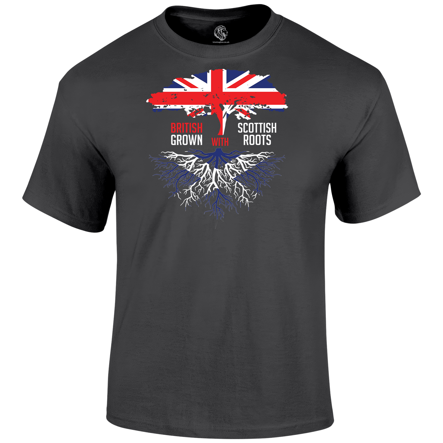Scottish Roots T Shirt by Lion Legion