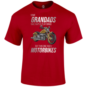 Grandad Biker T Shirt