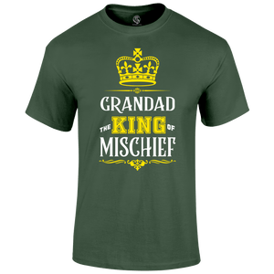 Fathers Day T Shirt Grandad King
