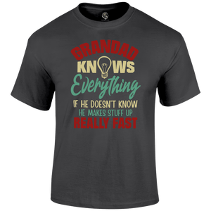 Grandad Knows T Shirt