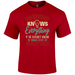 Grandad Knows T Shirt