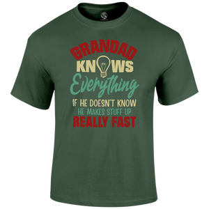 Grandad Knows T Shirt