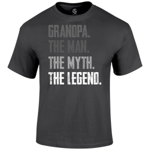 Grandad T Shirt Grandpa Legend