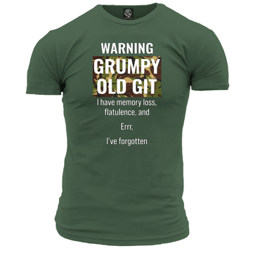 Grumpy Old Git Unisex T Shirt