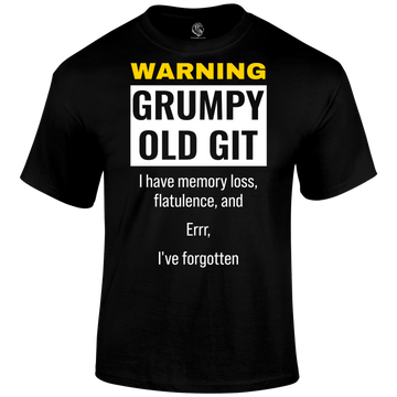 Grumpy Old Git T Shirt