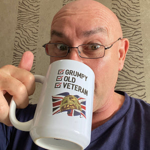Grumpy Old Veteran Jumbo Mug