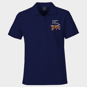 Grumpy Old Veteran Polo Shirt
