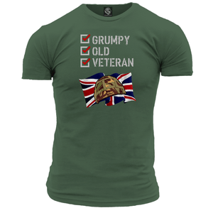 Grumpy Old Veteran Unisex T Shirt